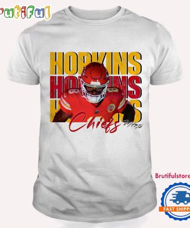 Vintage Deandre Hopkins 8 Kansas City Chiefs Football Players Super Bowl 2025 T Shirt