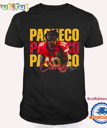 Vintage Isiah Pacheco 10 Kansas City Chiefs Football Players Super Bowl 2025 T Shirt