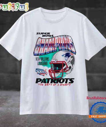 Vintage New England Patriots Super Bowl Champions T Shirt