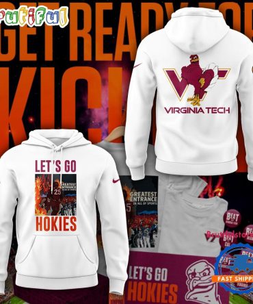 Virginia Tech Hokies Let’S Go Hokies 25 Hoodie Shirt