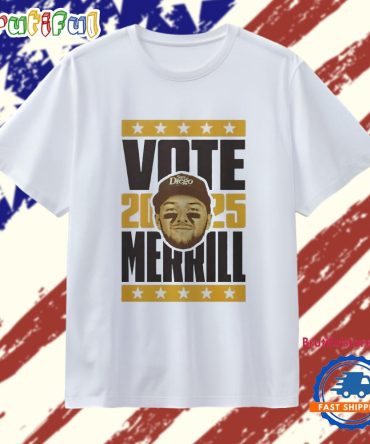Vote 2025 Jackson Merrill San Diego Padres T Shirt