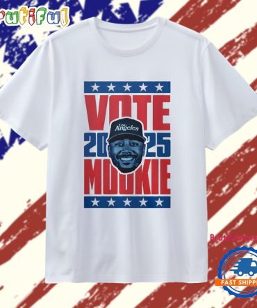 Vote 2025 Mookie Betts Los Angeles Dodgers T Shirt