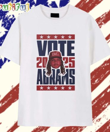 Vote Cj Abrams 2025 Washington Nationals T Shirt