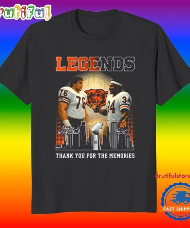 Walter Payton Steve Mcmichaels Legends T Shirt