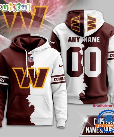 Washington Commanders 2025 Nfl Victory Split Limited Hoodie Shirt