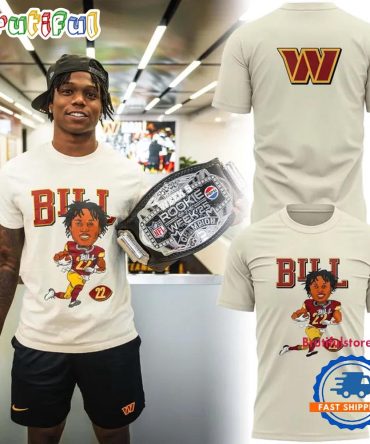 Washington Commanders Jacory Croskey-Merritt Little Bill Limited Edition T Shirt