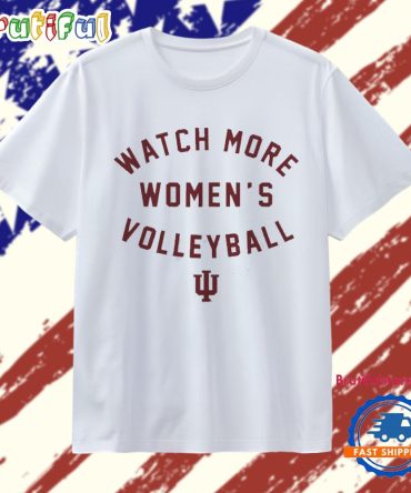 Watch More Women’S Volleyball Indiana Hoosiers T Shirt