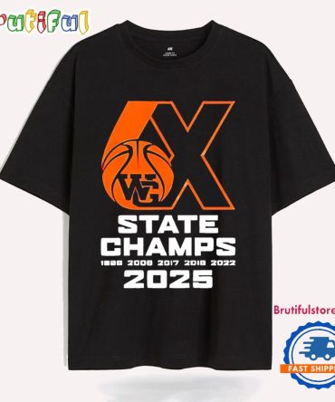 Webster Groves Basketball 6X State Champs 2025 T Shirt