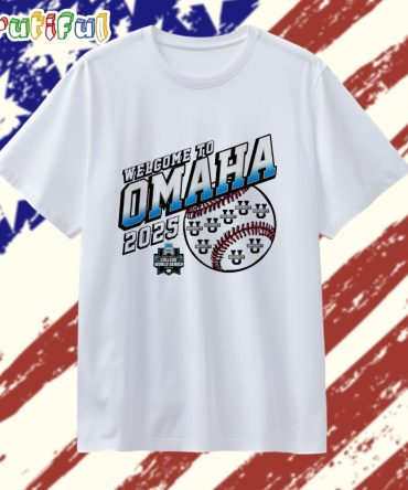 Welcome To Omaha 2025 Ncaa Baseball Men’S College World Series Bullpen Ace T Shirt