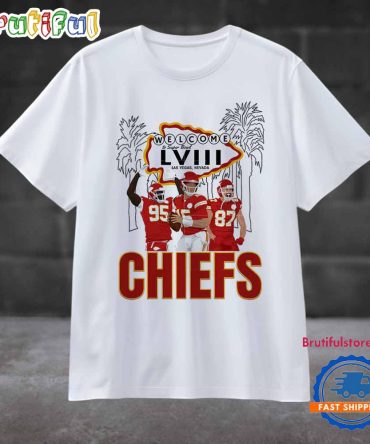 Welcome To Supper Bowl Lviii Las Vegas Nevada Chiefs T Shirt
