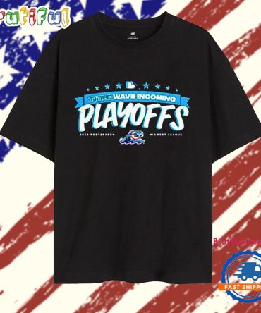 West Michigan Whitecaps 2025 First Half Playoffs Champions T Shirt