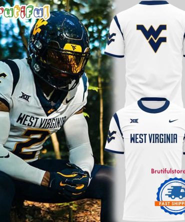 West Virginia Mountaineers Football Game White Limited Edition T Shirt