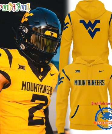 West Virginia Mountaineers Football Golden Hour Limited Edition Hoodie