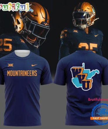 West Virginia Mountaineers Throwbacks 1965 Moutaineers Wordmark Limited T Shirt