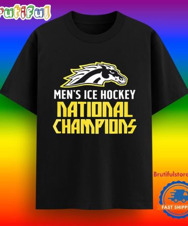 Western Michigan Broncos Ncaa Division I Men Ice Hockey Champions T Shirt