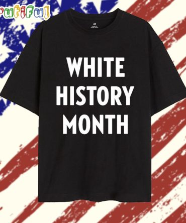 White History Month T Shirt