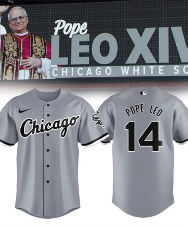 Chicago White Sox Custom Pope Leo Xiv Jersey – Limited Edition Fan Gear