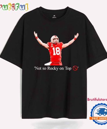 Will Howard Not So Rocky On Top Ohio State Trolls Tennessee T Shirt