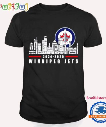 Winnipeg Jets 2024-2025 Player Name T Shirt