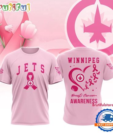 Winnipeg Jets 2025 Nhl Pink Breast Cancer Awareness All Over Print Shirt