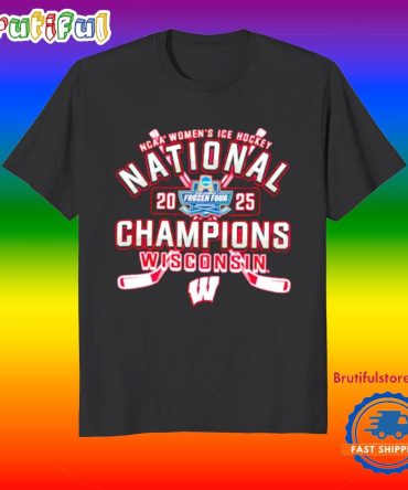 Wisconsin Badgers 2025 Ncaa Frozen Four National Champions T Shirt