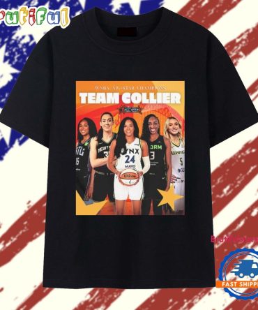 Wnba All Star Champions 2025 Are Team Collier T Shirt