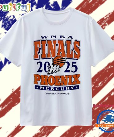 Wnba Official Phoenix Mercury 2025 Finals All Or Nothing T Shirt