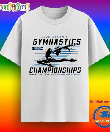 Women’S Gymnastics Championships 2025 Big Ten T Shirt