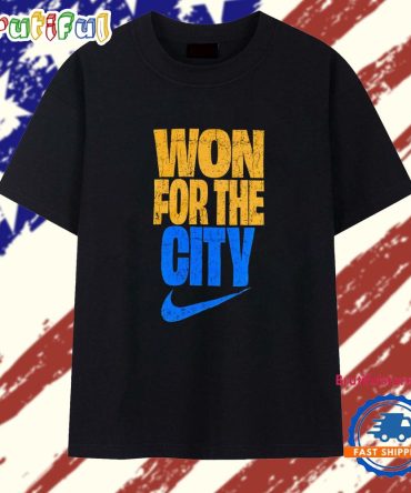 Won For City Oklahoma City Thunder 2025 Nba Finals Champions T Shirt