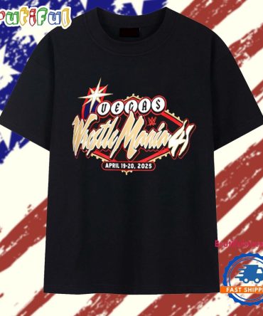 Wrestlemania 41 Levgas 2025 Wwe T Shirt