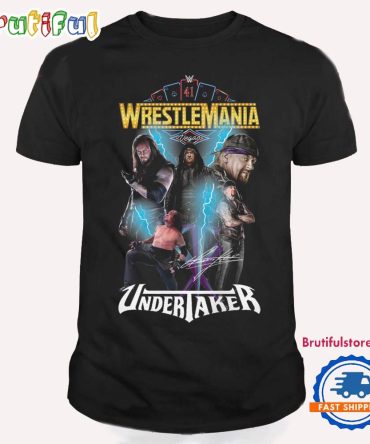 Wrestlemania Vegas Undertaker 2025 T Shirt