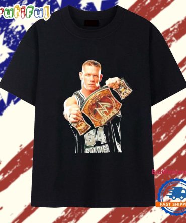 Wwe John Cena With Trophy Champion T Shirt