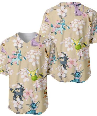 Unisex Floral Anime Character Shirt - Soft, Stylish, Perfect Gift For Fans!