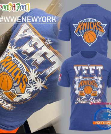 Y.E.E.T X New York Knicks 2025 T Shirt