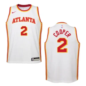 Youth Atlanta Hawks Sharife Cooper Association Edition 2021 NBA Draft Jersey White - Alzaintravels