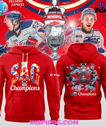 Saginaw Spirit Champions Memorial Cup 2024 Hoodie