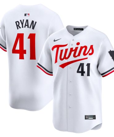 Joe Ryan Minnesota Twins Home Limited Player Jersey White