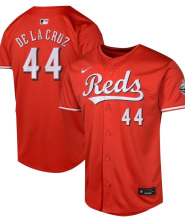 Elly De La Cruz Cincinnati Reds Youth Alternate Limited Player Jersey Red