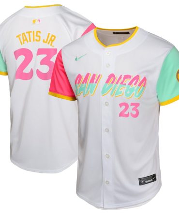 Fernando Tatis Jr. San Diego Padres Youth City Connect Limited Player Jersey White