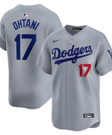 Shohei Ohtani Los Angeles Dodgers Away Limited Player Jersey Gray