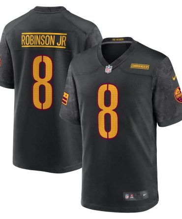 Brian Robinson Jr. Washington Commanders Alternate Game Jersey Black