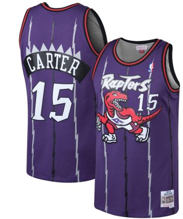 Vince Carter Toronto Raptors 1998/99 Hardwood Classics Swingman Jersey Purple