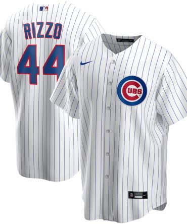 Anthony Rizzo Chicago Cubs Nike Home Replica Player Name Jersey White