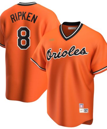 Cal Ripken Jr. Baltimore Orioles Nike Alternate Cooperstown Collection Player Jersey Orange