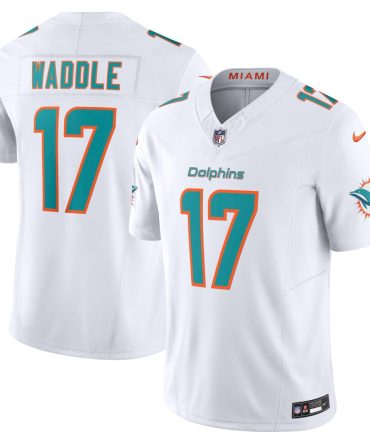 Jaylen Waddle Miami Dolphins Nike Vapor F.U.S.E. Limited Jersey White