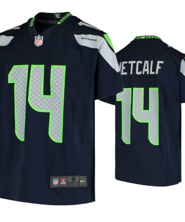 Youth Seattle Seahawks Dk Metcalf Game Jersey Navy