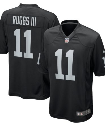 Henry Ruggs Iii Las Vegas Raiders Nike Game Jersey Black