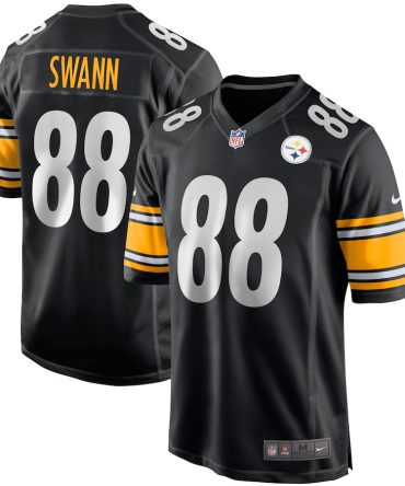 Lynn Swann Pittsburgh Steelers Nike Game Retired Player Jersey Black