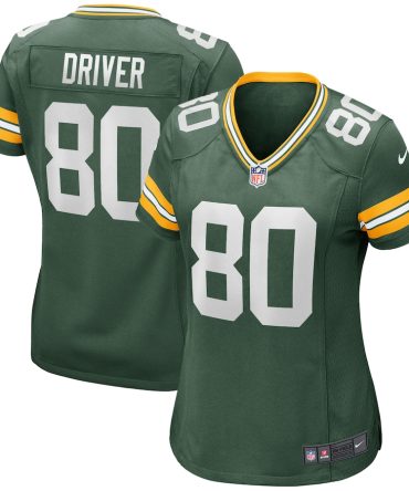 Donald Driver Green Bay Packers Nike Womens Game Retired Player Jersey Green