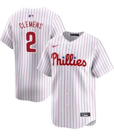 Kody Clemens Nike Philadelphia Phillies Mens White Home Limited Baseball Jersey